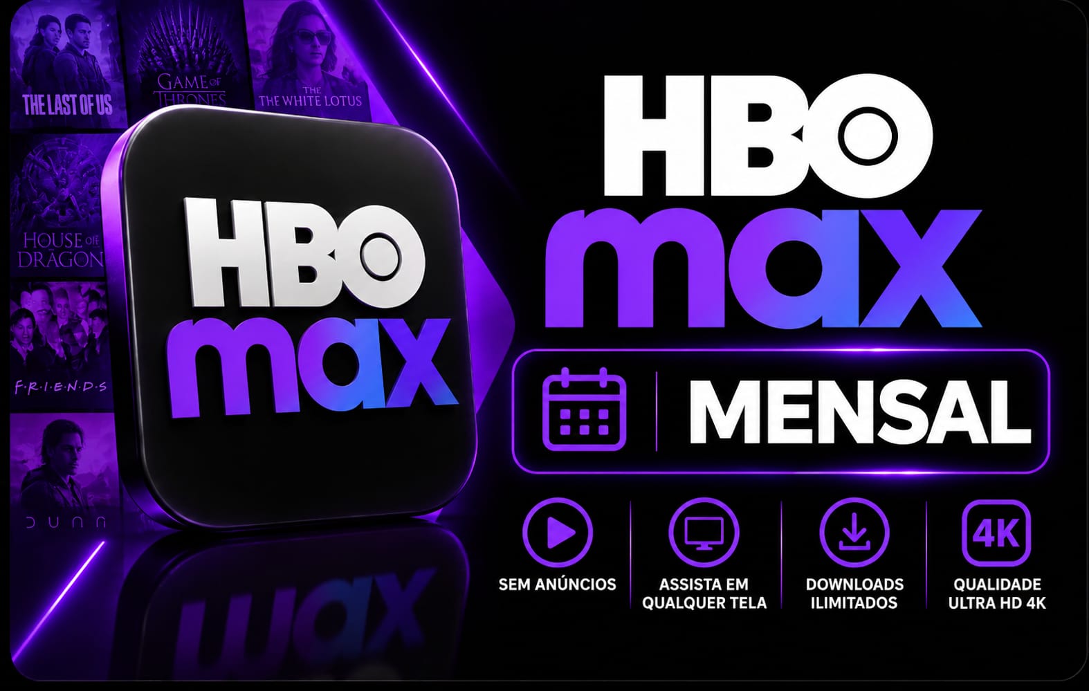 HBO Max — plano mensal